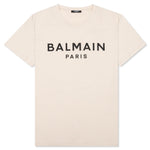 Printed T-Shirt - Ivoire/Noir
