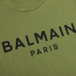 Printed T-Shirt - Kaki Fonce/Noir