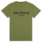 Printed T-Shirt - Kaki Fonce/Noir