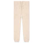 Ribbed Printed Sweatpants - Ivoire/Noir