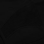 Ribbed Printed Sweatpants - Noir/Blanc