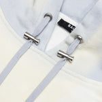 Watercolor Hoodie - Bleu Clair/Blanc/Jaune Pale
