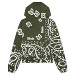 Bandana Hoodie - Olive