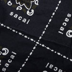 Bandana Print Pants - Navy