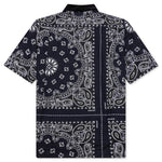 Bandana Print Shirt - Navy