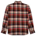 Bape Check Ape Head One Point Flannel Shirt - Red