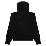 Baroque Embossing Hoodie - Black