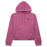 Basic Stussy Hoodie - Berry