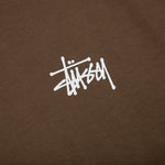Basic Stussy Pigment Dyed Tee - Brown