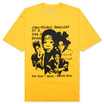 Basquiat Tee - Yellow