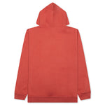 Bassline Hood Fleece - Dusty Red