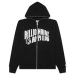 BB Arch Full Zip Hoodie - Black