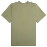 BB Linework S/S Knit - Oil Green