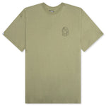 BB Linework S/S Knit - Oil Green