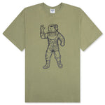 BB Molecules S/S Tee (Temp Color Change Print) - Oil Green