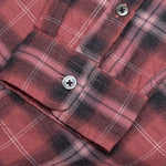 Beach Plaid Shirt - Red