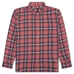 Beach Plaid Shirt - Red