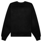 Beaded Sun Crewneck - Worn Black