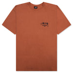 Beat Sounds Pigment Dyed Tee - Rust