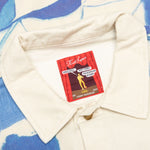 Bedroom Painting Denim Jacket - Cream