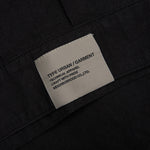 Belted Officer S/S Shirt - Black