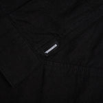 Belted Officer S/S Shirt - Black