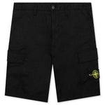 Cargo Bermuda Shorts - Black