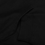Big Size Hoodie Logo - Black
