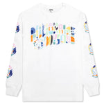 BB Abstract Arch L/S Knit - White