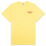 BB Space Tours S/S Tee - Yellow Cream