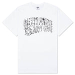 BB Circuit Arch S/S Tee - Bleach White