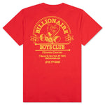 BB Fitness Center S/S Tee - Lollipop Red