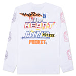 BB Heart and Mind L/S Tee - White