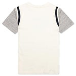 BB Kids League S/S Knit - Whisper White