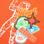 BB Kids MVP Astronaut S/S Tee - Red Orange