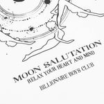 BB Moon Salutations L/S Tee - Bleach White