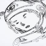 BB RA Helmet S/S Tee - Bleach White
