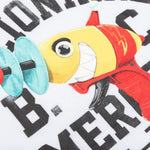 BB Raygun S/S Tee - White