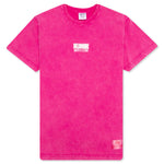BB Straight Font S/S Knit - Fuschia Purple