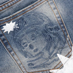 BB Sunburst Denim Short - Martian
