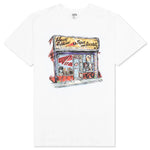 BB Tapes and Records S/S Tee - Snow White
