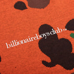 Foilage S/S Knit - Red Orange