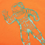 Kid's BB Astronaut S/S Tee - Vibrant Orange