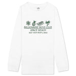 Kid's BB Beach Club L/S Knit - Bleach White