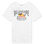Kid's BB Cosmic Island S/S Tee - Bleach White