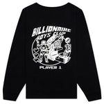 Kids BB Gamer L/S Knit - Black