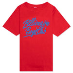 Kids BB Script S/S Tee - Goji Berry