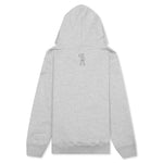 Kid's BB Straight Font Hoodie - Heather Grey