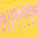 Kid's BB Straight Font Hoodie - Lemon Chrome