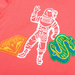 Kids BB Billio Astro S/S Knit - Paradise Pink